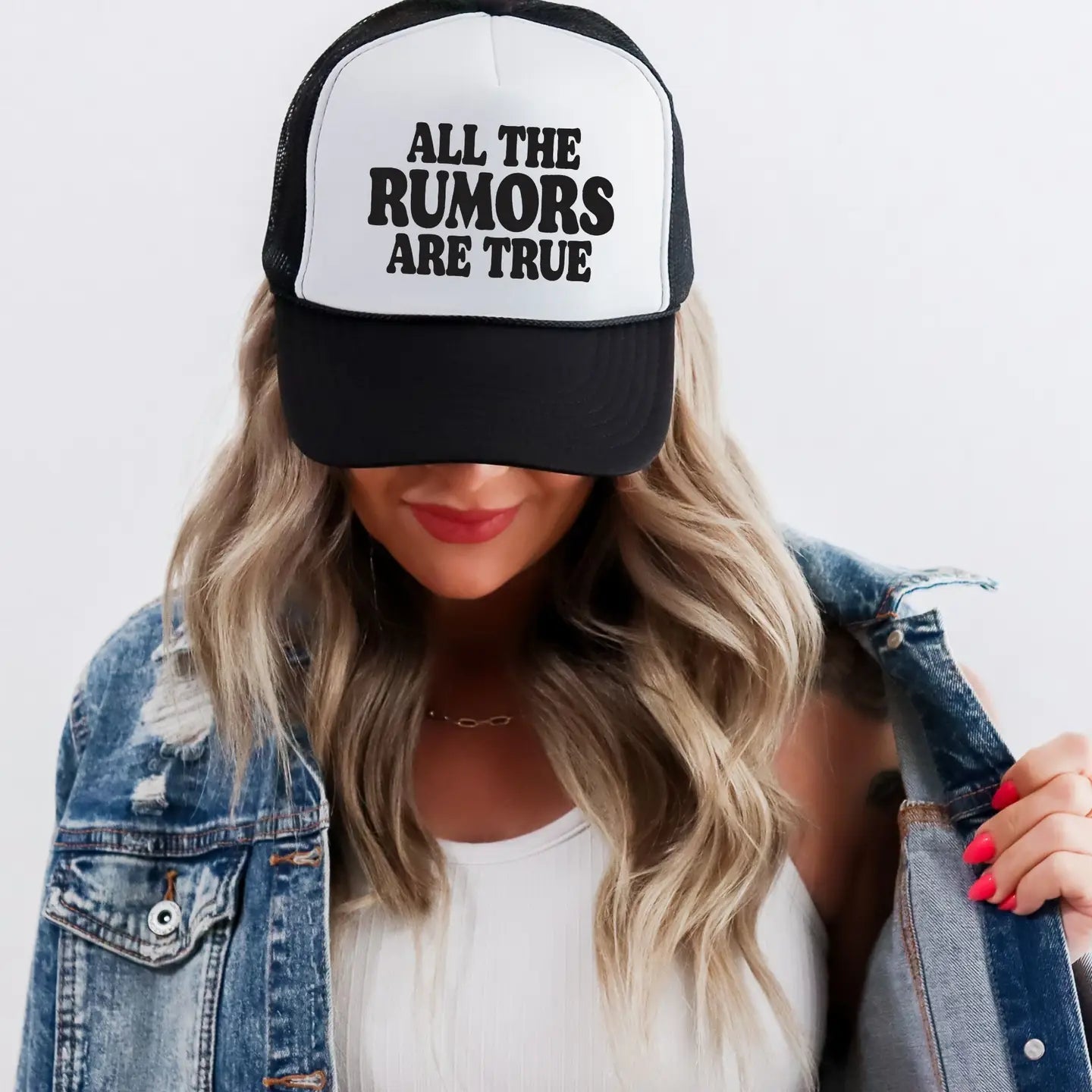 All the Rumors Are True Trucker Cap