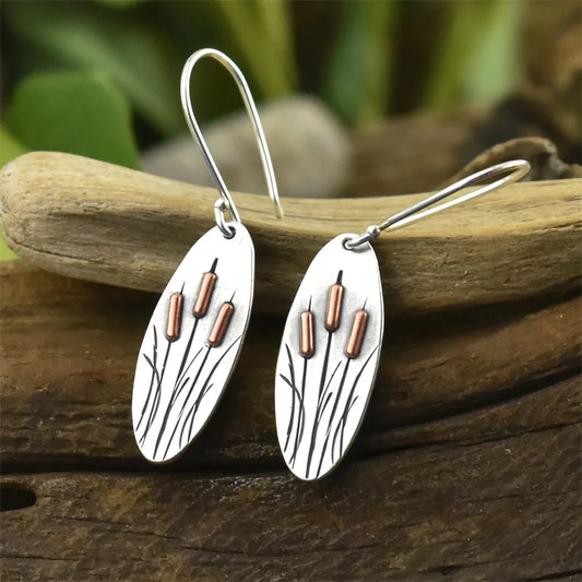 Cattail Earrings