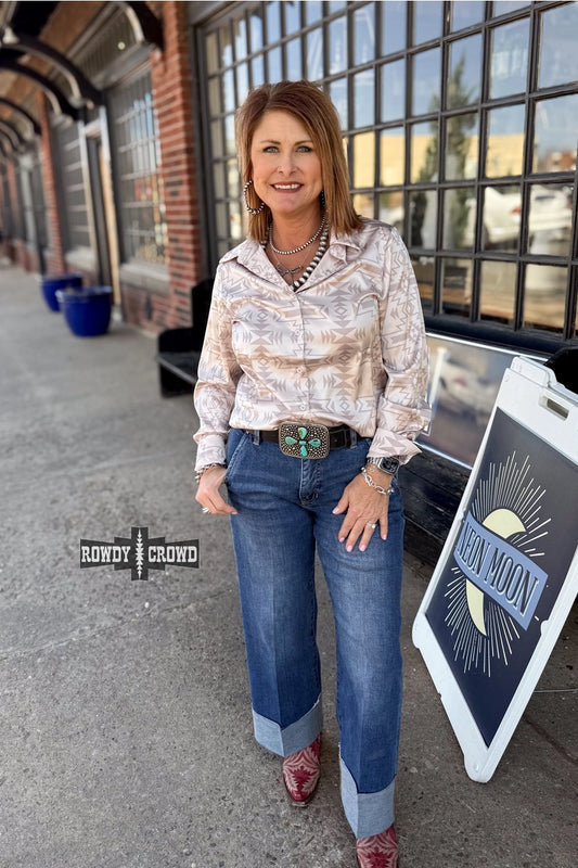 Country Shiner Silky Button Up