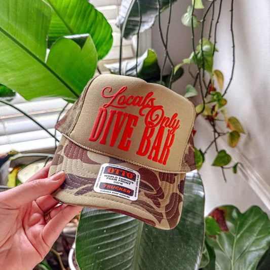 Locals Only Dive Bar Trucker Hat