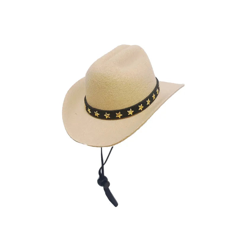 Pet Dog Cat Cowboy Hat For Small Medium Dog