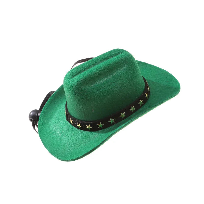 Pet Dog Cat Cowboy Hat For Small Medium Dog