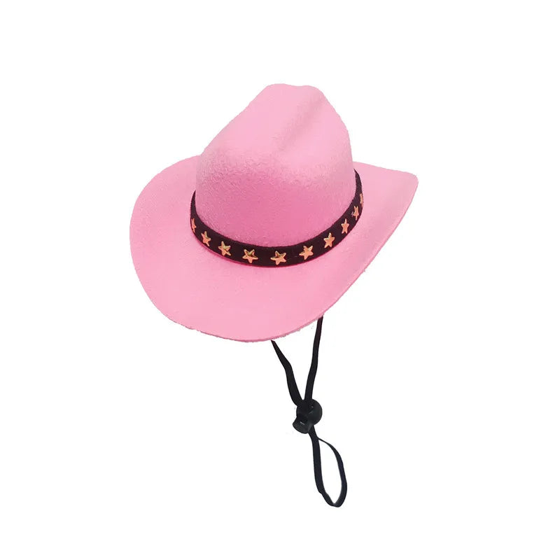 Pet Dog Cat Cowboy Hat For Small Medium Dog