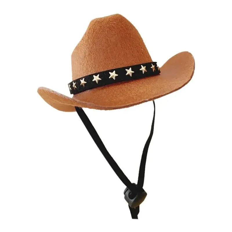 Pet Dog Cat Cowboy Hat For Small Medium Dog
