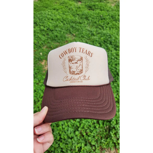 Cowboys Do Cry Trucker Hat