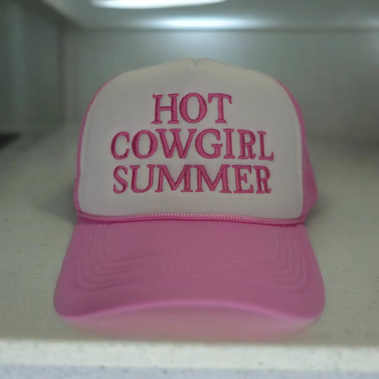 Hot Cowgirl Summer Trucker Hat